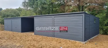 Obraz do artykułu: Garaże blaszane szeregowe dla deweloperów i wspólnot w Zawierciu