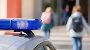 Policjanci patrolują szkoły w Zawierciu. Każdy sygnał sprawdzają