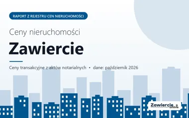 Ceny mieszkań w Zawierciu — październik 2026