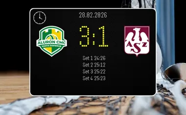 [SIATKÓWKA] Aluron CMC Warta Zawiercie – Indykpol AZS Olsztyn 3:1 w PlusLidze – lider umocnił pozycję