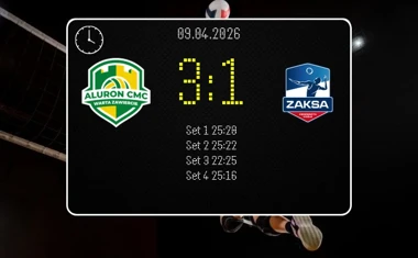 [SIATKÓWKA] PlusLiga: Aluron CMC Warta Zawiercie – ZAKSA Kędzierzyn-Koźle 3:1. Gospodarze mocni w ćwierćfinale