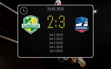 [SIATKÓWKA] Aluron CMC Warta Zawiercie – ZAKSA Kędzierzyn-Koźle 2:3 w ćwierćfinale PlusLigi