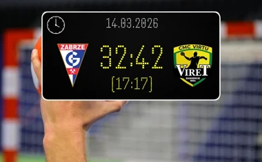 [PIŁKA RĘCZNA] SPR Górnik Zabrze – CMC VIRTU VIRET Zawiercie 32:42 – I Liga Mężczyzn (Grupa D), kolejka 20 – Zawiercie umacnia się na czele