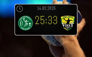 [PIŁKA RĘCZNA] SPR Grunwald Ruda Śląska – CMC VIRTU VIRET Zawiercie 25:33 – I Liga Mężczyzn (Grupa D), kolejka 16