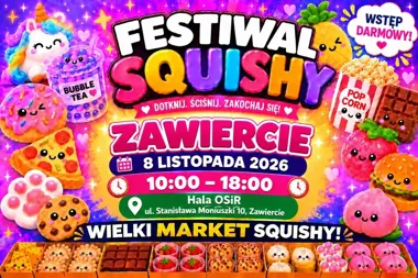 Obraz do artykułu: Festiwal Squishy w Zawierciu 2026