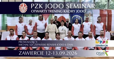 PZK Otwarte Zgrupowanie Kadry Jodo – Zawiercie 2026