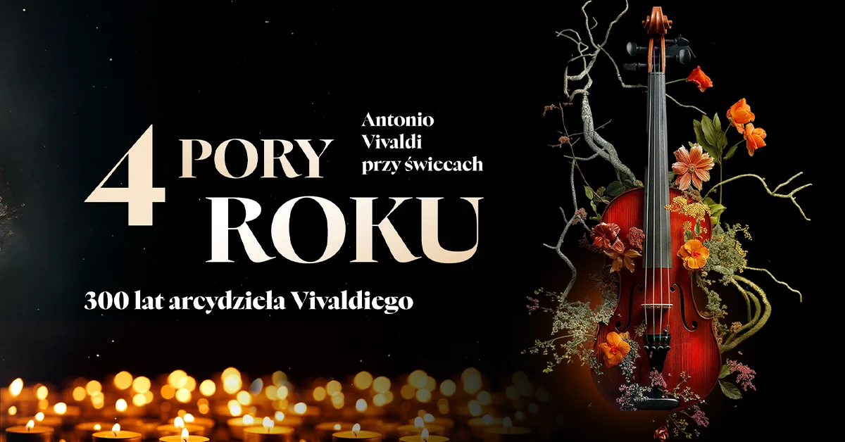 Grafika promocyjna wydarzenia Zawiercie: 4 Pory Roku – koncert przy świecach