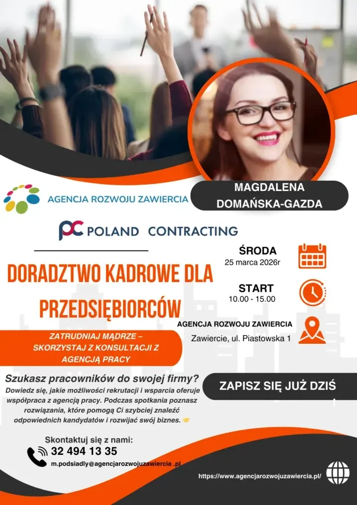 Bezpłatne konsultacje kadrowe pomogą firmom uporządkować zatrudnianie