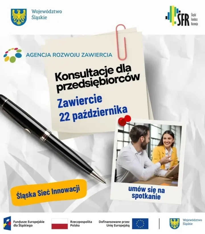 Do 300 tys. zł na rozwój firmy. Bezpłatne konsultacje w Zawierciu