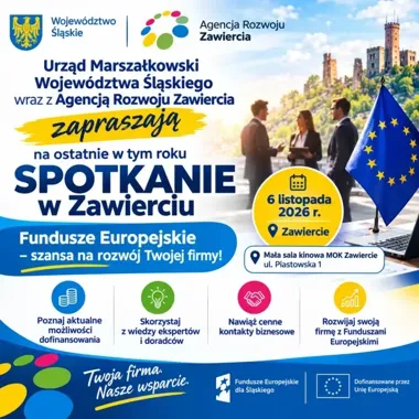 Ostatnie takie spotkanie w Zawierciu. Firmy poznają źródła finansowania