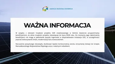 Uczestnicy projektu OZE – ważne przypomnienie dla mieszkańców Irządze, Łazy, Poręba, Sosnowiec i Zawiercie