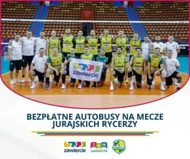 Bezpłatne autobusy zawiozą kibiców na półfinał Jurajskich Rycerzy