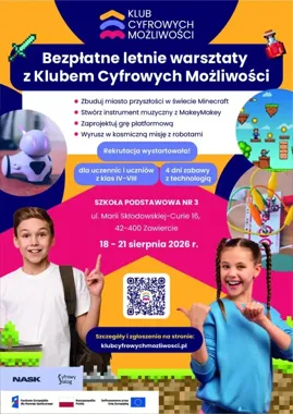Cztery dni z Minecraftem i robotami. W Zawierciu ruszają darmowe warsztaty