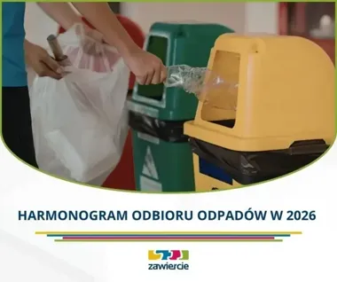 Śmieciarki mają nową mapę Zawiercia, a harmonogram sięga grudnia 2026 roku