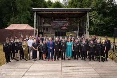 OSP Żerkowice świętowała 70 lat. Msza, apel i piknik pełen atrakcji