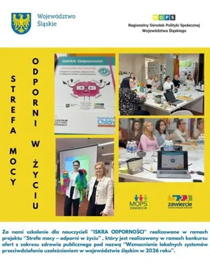 Nauczyciele z Zawiercia po szkoleniu. Program dla klas V i VI