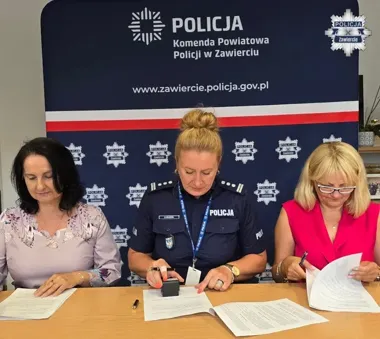 Policja i szkoła w Zawierciu łączą siły. Powstaną nowe kierunki