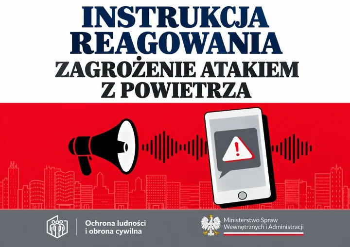 Alarm z powietrza. MSWiA podpowiada, gdzie szukać schronienia
