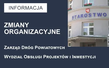 Powiatowe drogi i inwestycje pod nowym szyldem w zawierciańskim starostwie